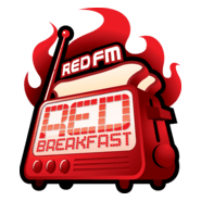 RedFM Red Breakfast 4C Logo PNG Vector