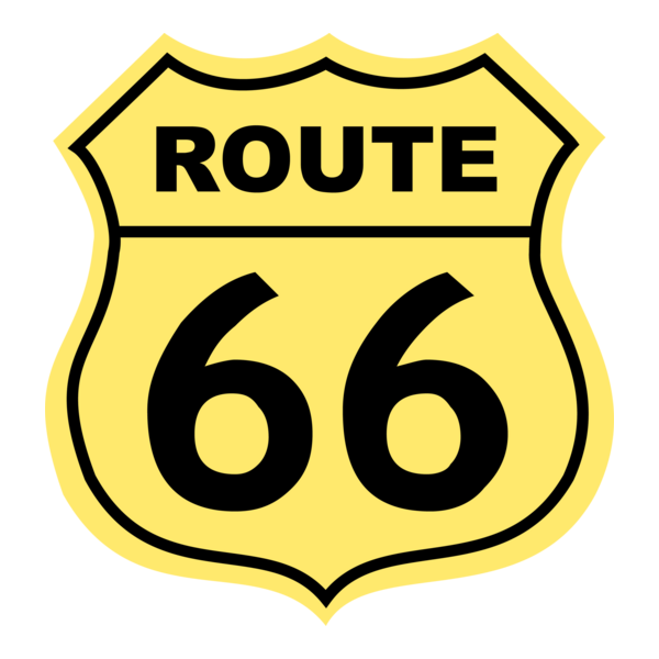 Route 66 Logo PNG Vector