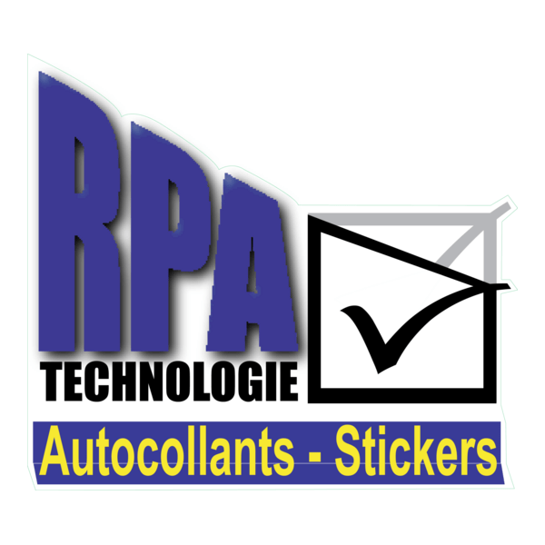 RPA Technologie Stickers Logo PNG Vector