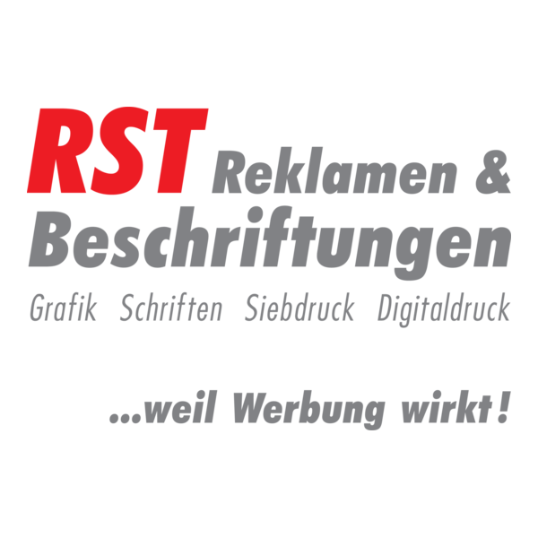 RST Reklamen Beschriftungen Logo PNG Vector