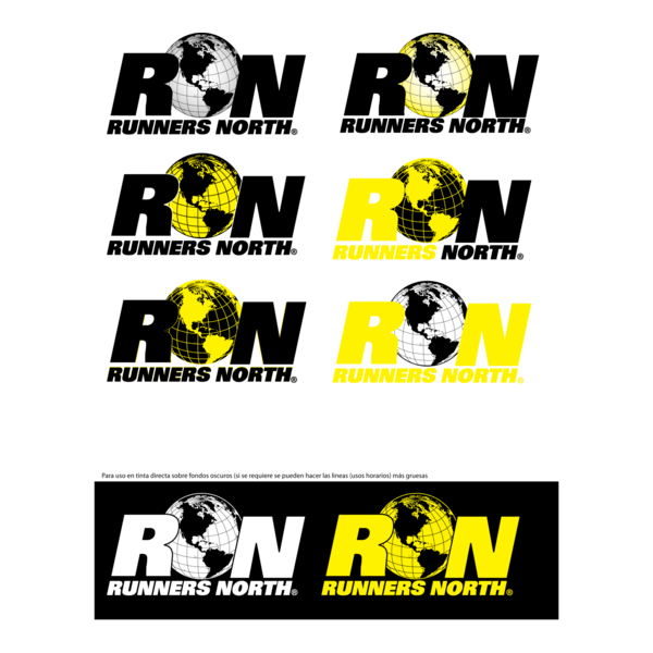 Runners North Logo PNG Vector