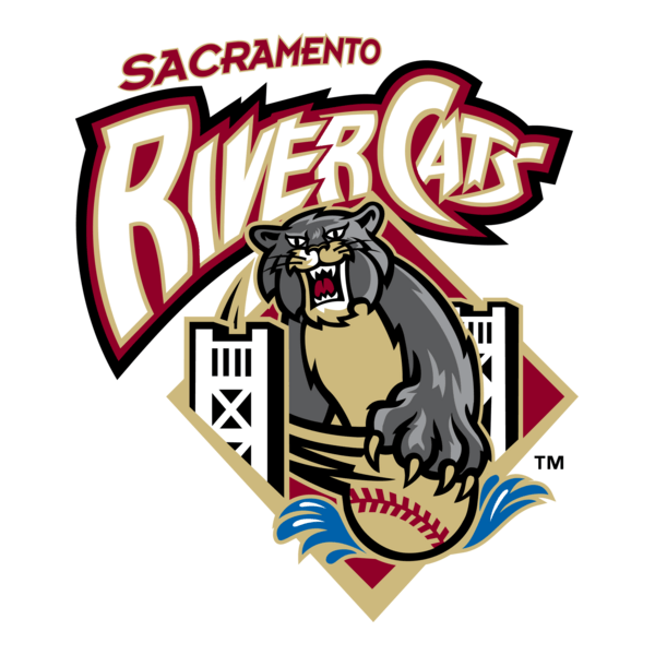 Sacramento River Cats Logo PNG Vector