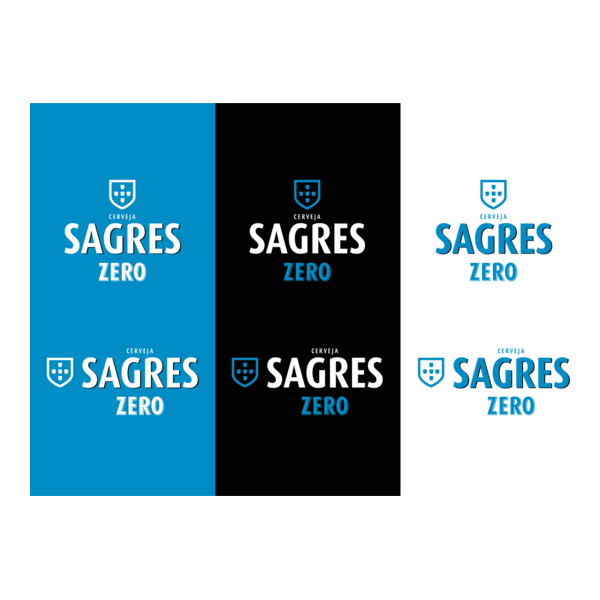 SAGRES ZERO Logo PNG Vector