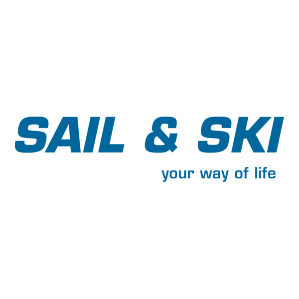 Sail & Ski Logo PNG Vector