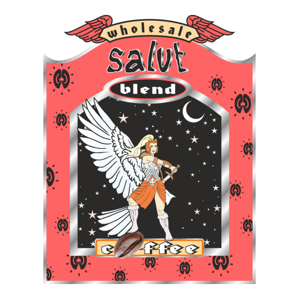 SALUT Coffee Logo PNG Vector