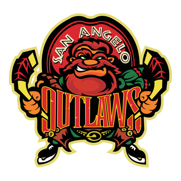 San Angelo Outlaws Logo PNG Vector