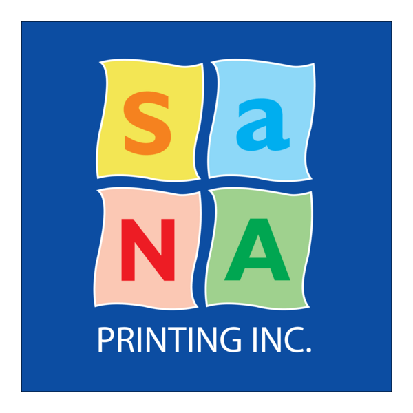 Sana Printing Inc. Logo PNG Vector