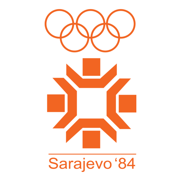 Sarajevo 1984 Winter Olympic Games Logo PNG Vector