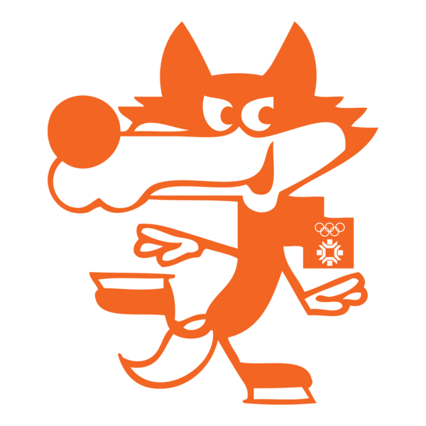Sarajevo 1984 Winter Olympic Games Mascot Logo PNG Vector