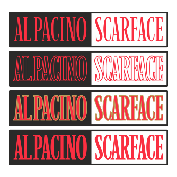 Scarface Logo PNG Vector