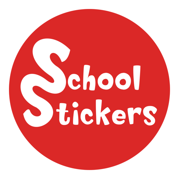 School Stickers Logo PNG Vector