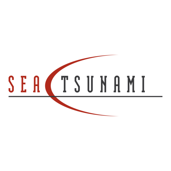 Sea Tsunami Logo PNG Vector