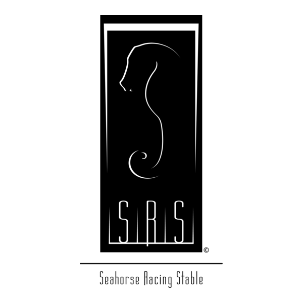 Seahorse Racing Stable Logo PNG Vector