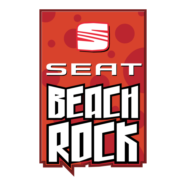 Seat Beach Rock Logo PNG Vector