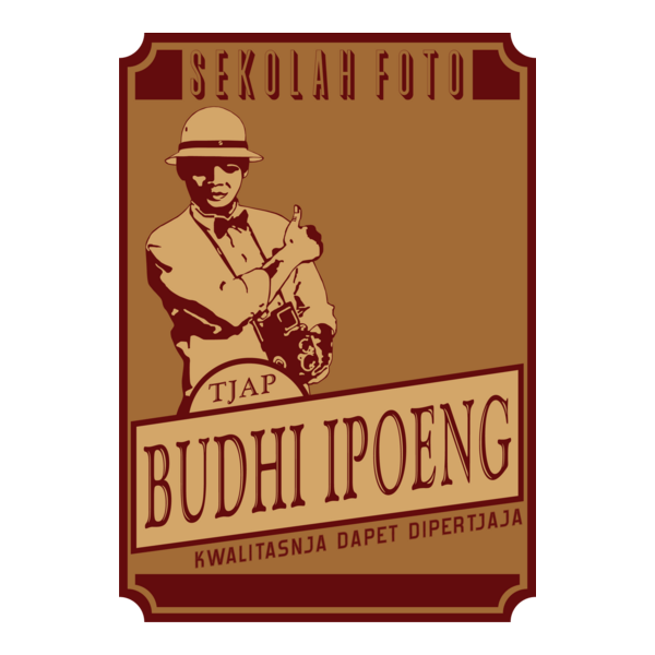 Sekolah Foto tjap Budhi Ipoeng Logo PNG Vector