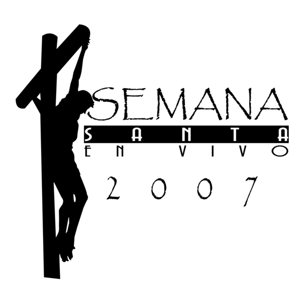 SEMANA SANTA EN VIVO 2007 Logo PNG Vector