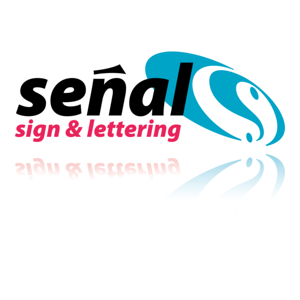 Senal Sign and Lettering Logo PNG Vector
