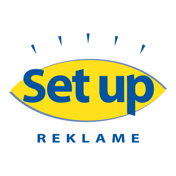 Set up reklame Logo PNG Vector