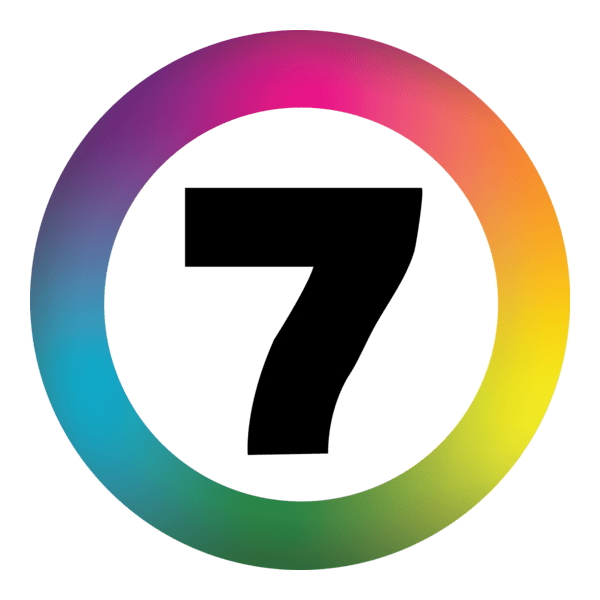 Seven Network Colour Logo PNG Vector