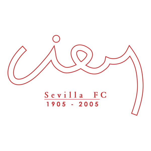 Sevilla FC - Centenario - Contorno Logo PNG Vector