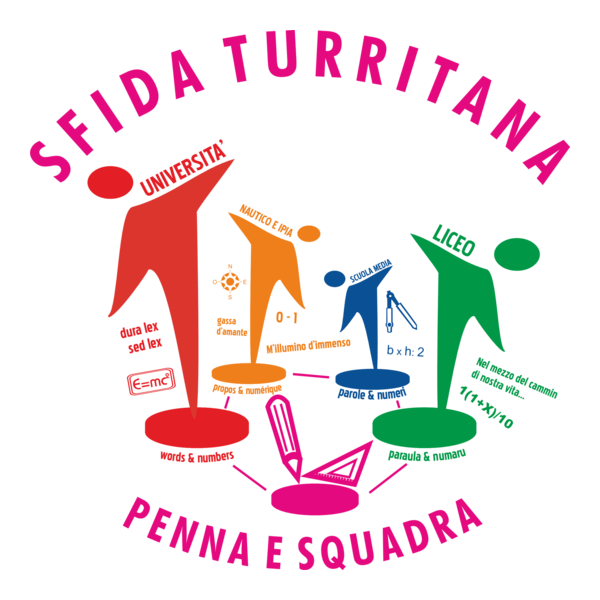 sfida turritana - penna e squadra Logo PNG Vector