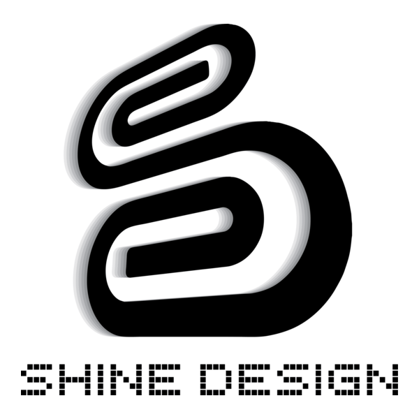 Shine Design Logo PNG Vector