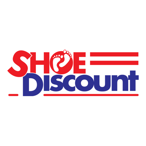 Shoe Discount Logo PNG Vector