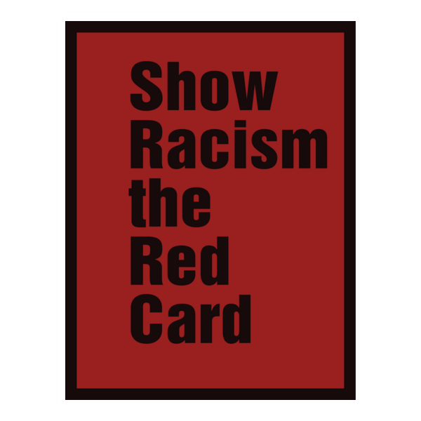 Show Racism the Red Card Logo PNG Vector