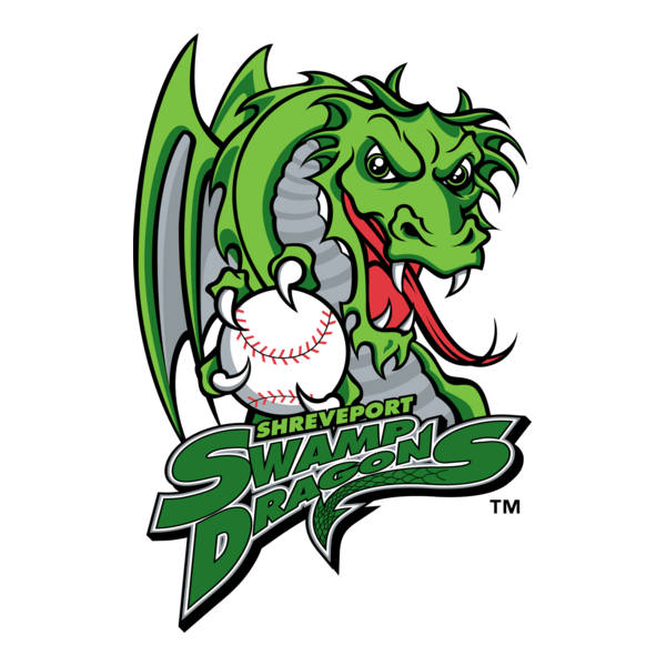 Shreveport Swamp Dragons Logo PNG Vector