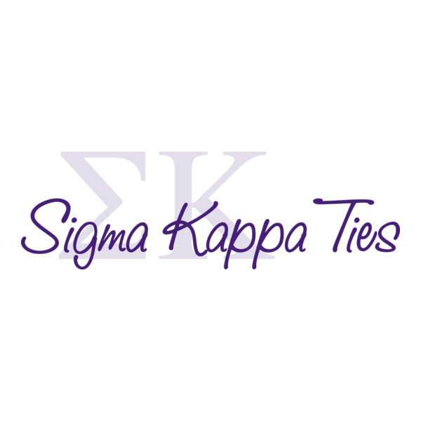 Sigma Kappa Ties Logo PNG Vector
