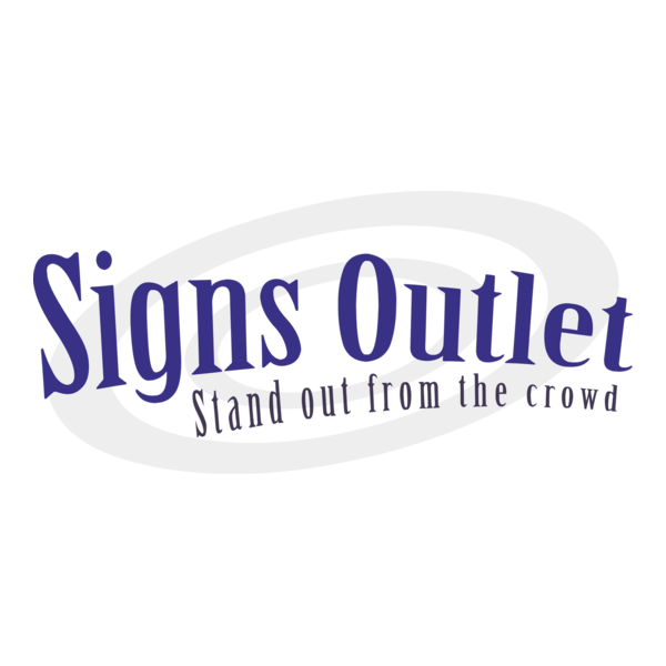 Signs outlet Logo PNG Vector