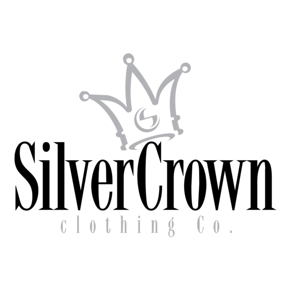 Silver Crown Clothing Logo PNG Vector