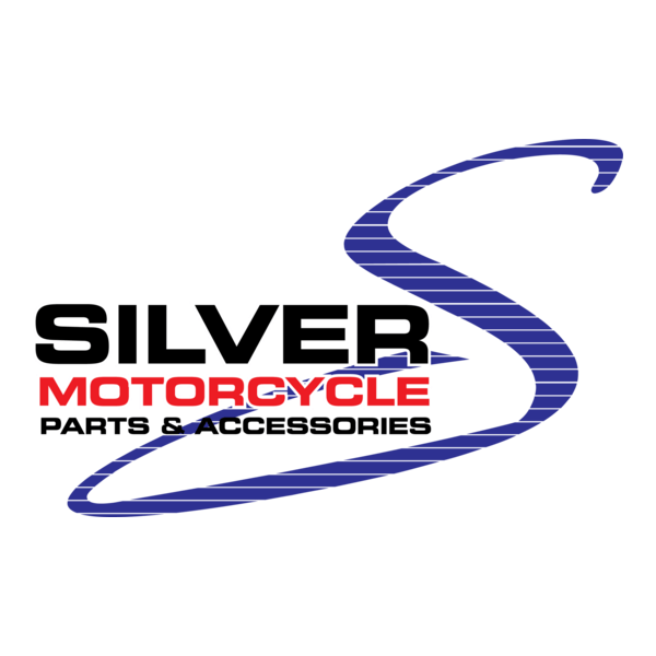 Silver Motorcycle Logo PNG Vector