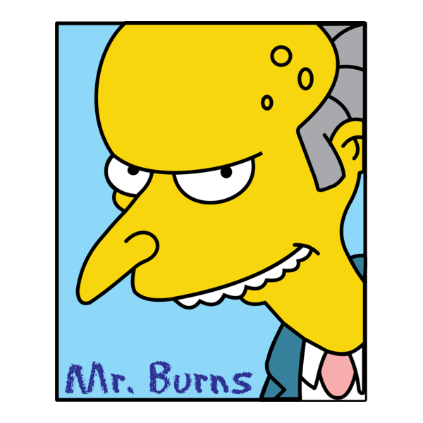 Simpsons - Mr. Burns Logo PNG Vector