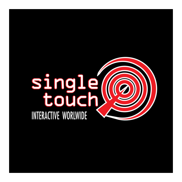Single Touch Interactive Worlwide Logo PNG Vector