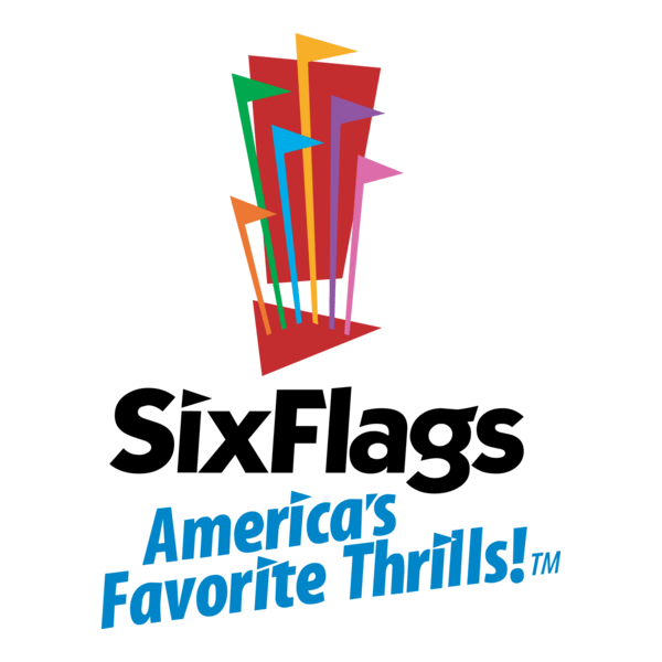 Six Flags Logo PNG Vector