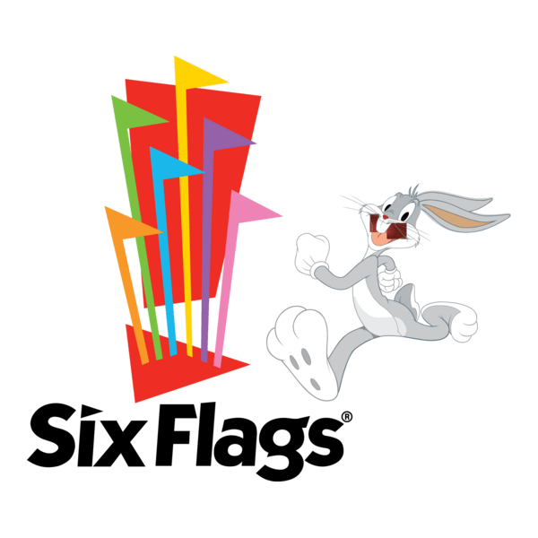Six Flags Logo PNG Vector