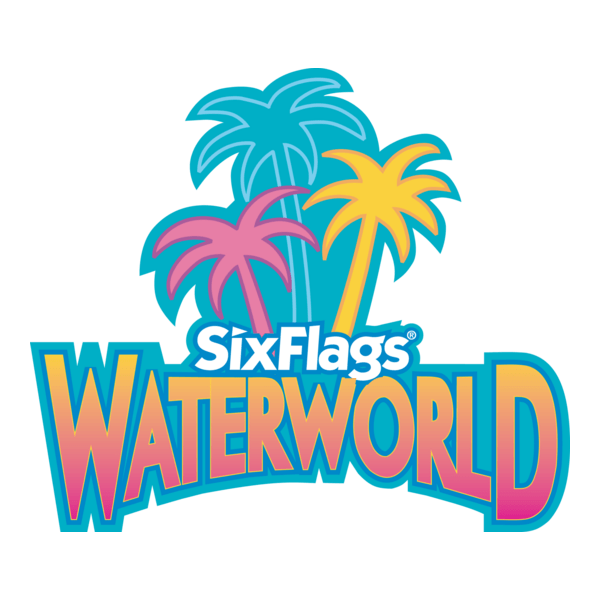 Six Flags Waterworld Logo PNG Vector