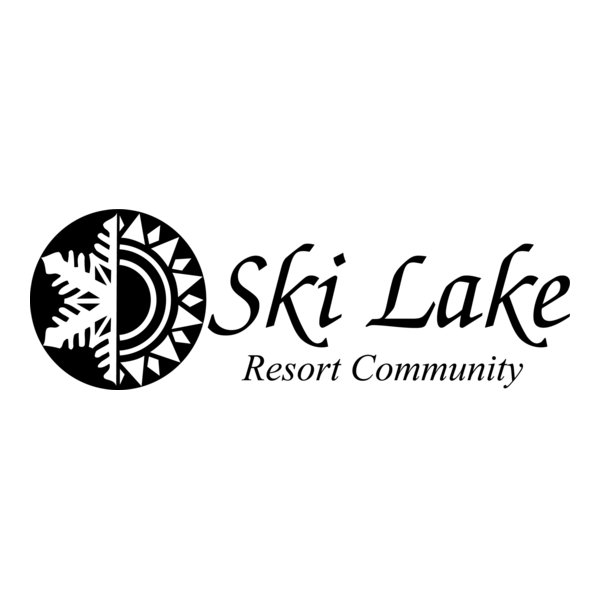 Ski Lake Logo PNG Vector