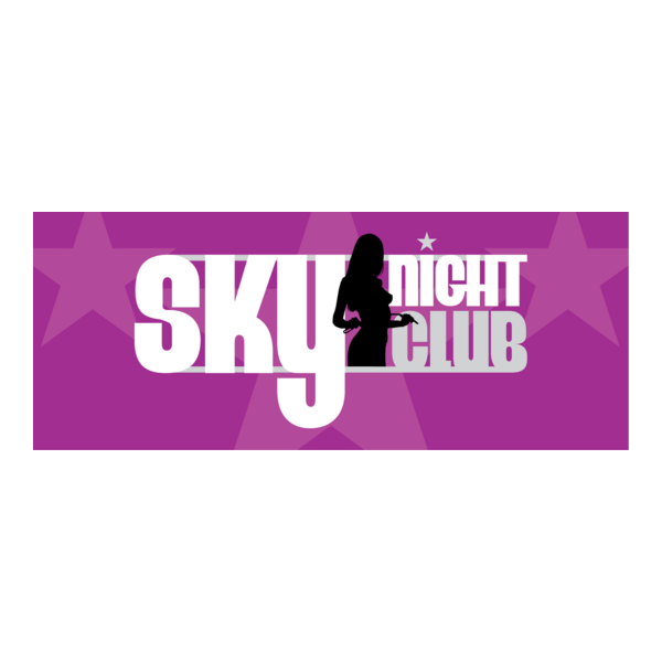 Sky Night Club Logo PNG Vector