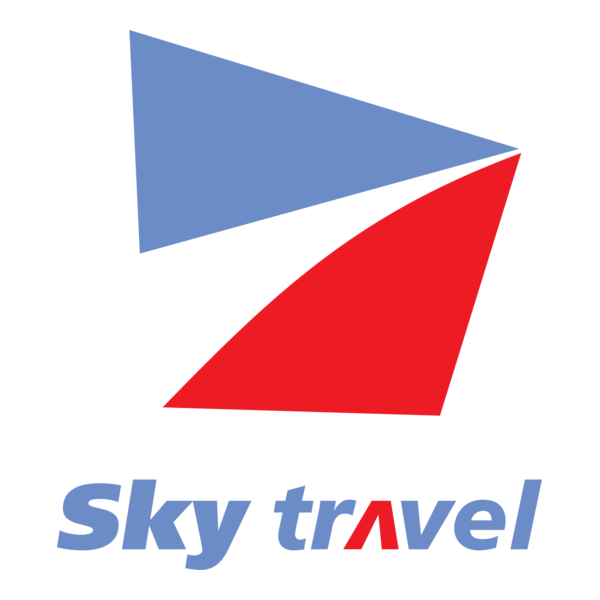 Sky Travel Logo PNG Vector