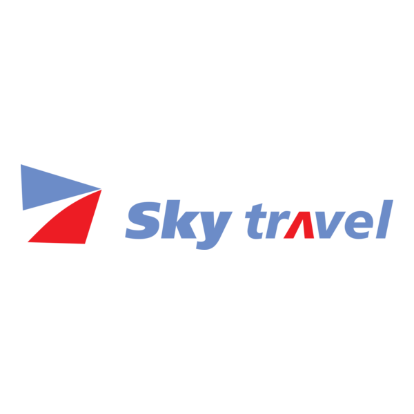 Sky Travel Logo PNG Vector