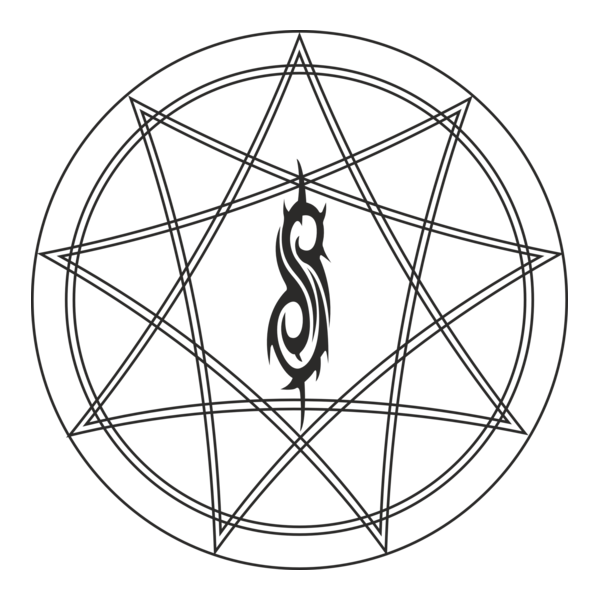 Slipknot - Pentagrama Logo PNG Vector