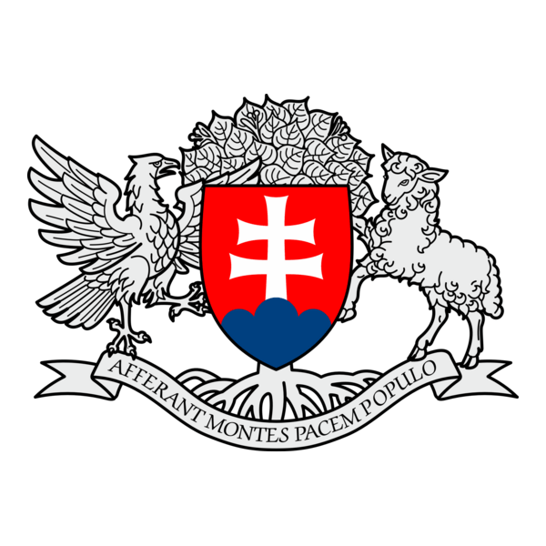 Slovak Republic - Coat of Arms (Extended Version) Logo PNG Vector