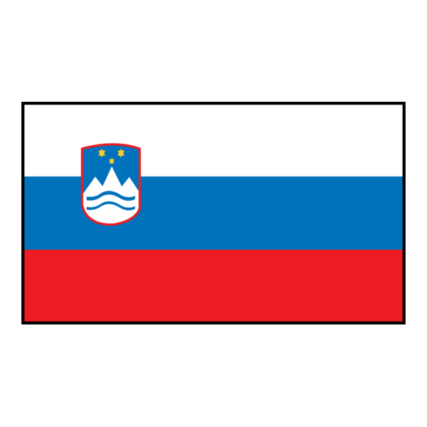 Slovenia Flag Logo PNG Vector