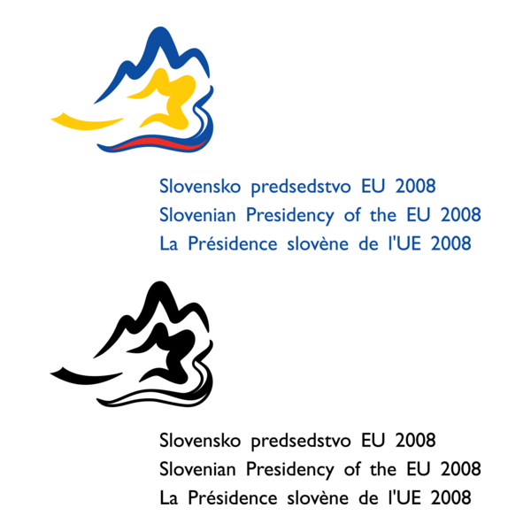 Slovenian EU Council Presidency 2008 Logo PNG Vector