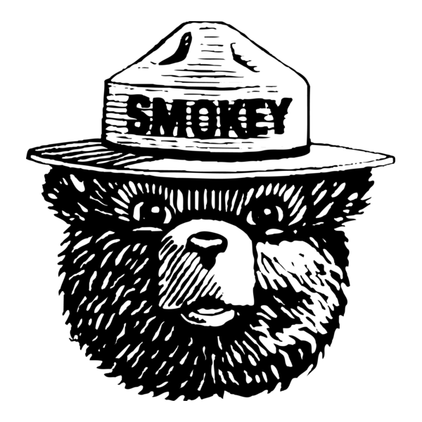 Smokey the Bear Logo PNG Vector