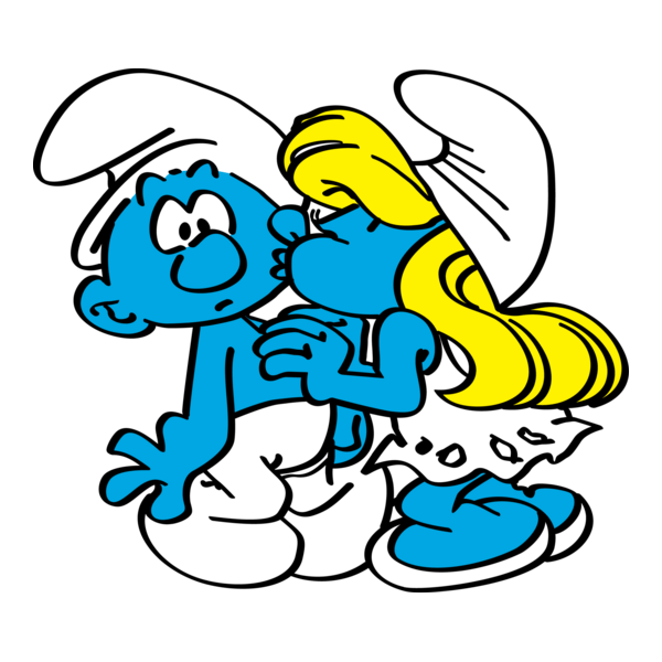 smurf Logo PNG Vector