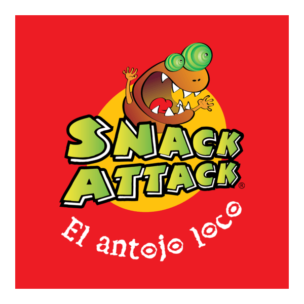 Snack Attack Logo PNG Vector