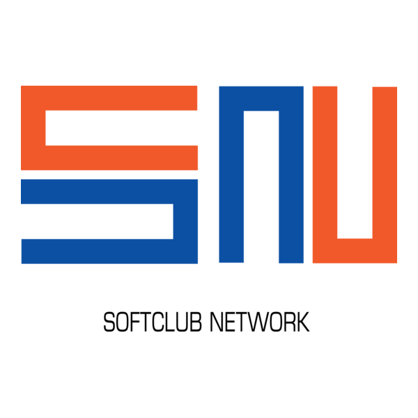 Softclub Network Logo PNG Vector
